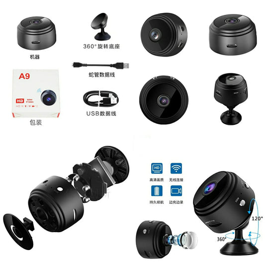 A9 Mini Camera Wifi Wireless Recorder Hd Video WB